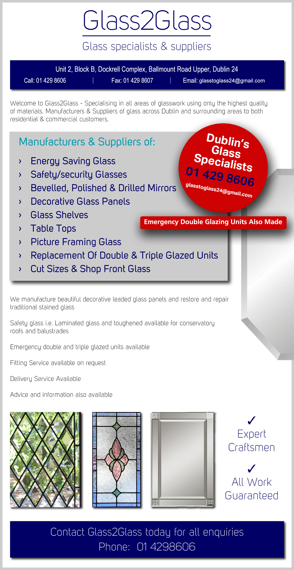 Double Glazed Windows Dublin - Classic Window Replacements